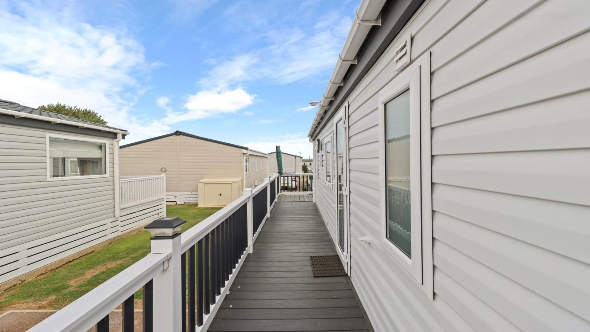 33 Beach Retreat Lodge Pevensey Bay Holiday Park Eksteriør billede