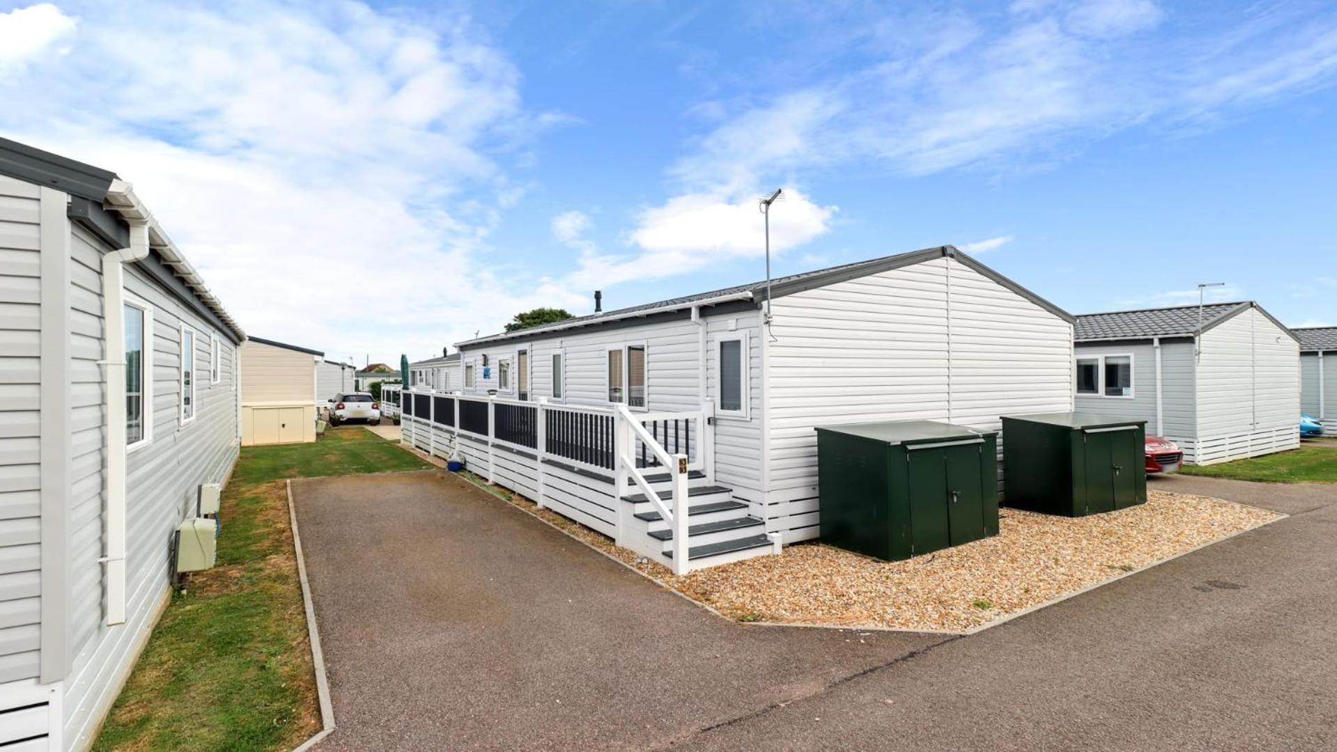 33 Beach Retreat Lodge Pevensey Bay Holiday Park Eksteriør billede