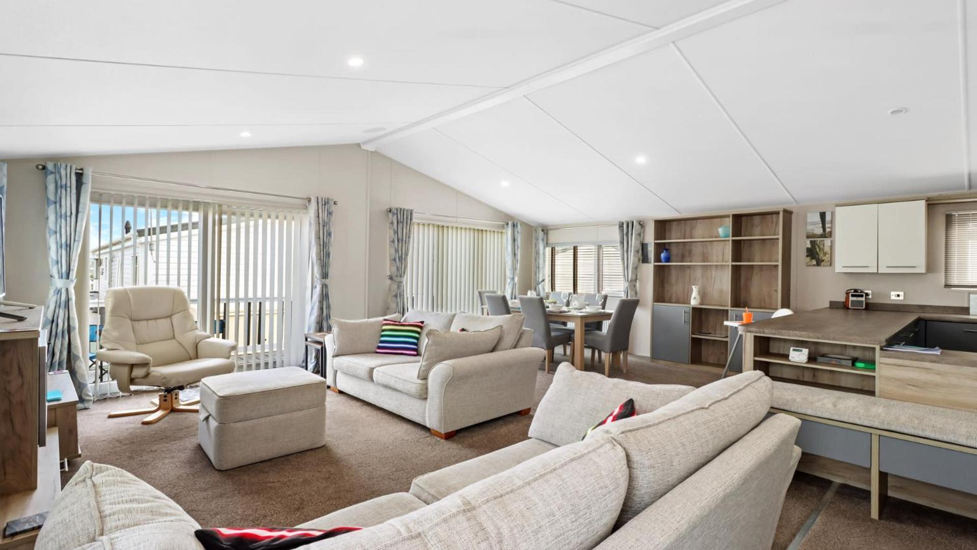 33 Beach Retreat Lodge Pevensey Bay Holiday Park Eksteriør billede