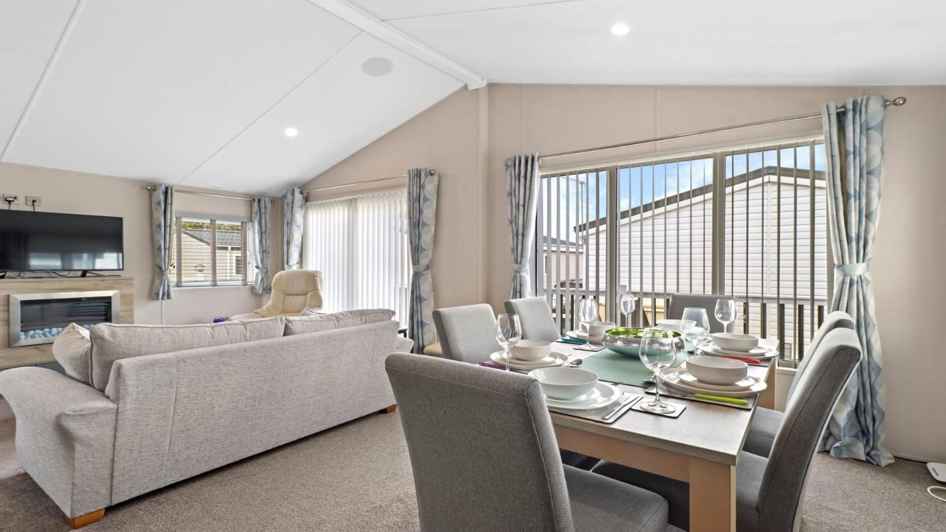 33 Beach Retreat Lodge Pevensey Bay Holiday Park Eksteriør billede